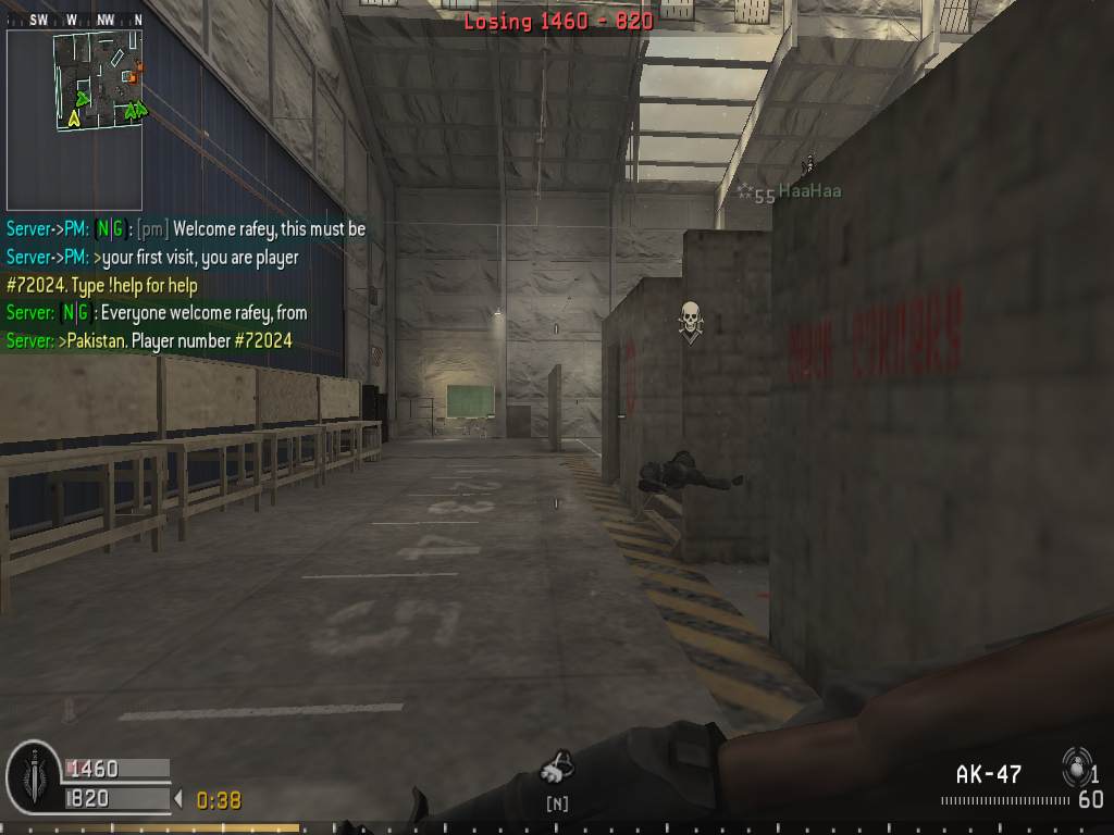 rafey, mp_killhouse, Nebulous Gaming New Experience Server powered by Nebulous Community