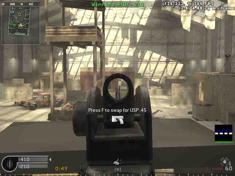 CID 1, mp_killhouse, Nebulous Gaming New Experience Server powered by Nebulous Community