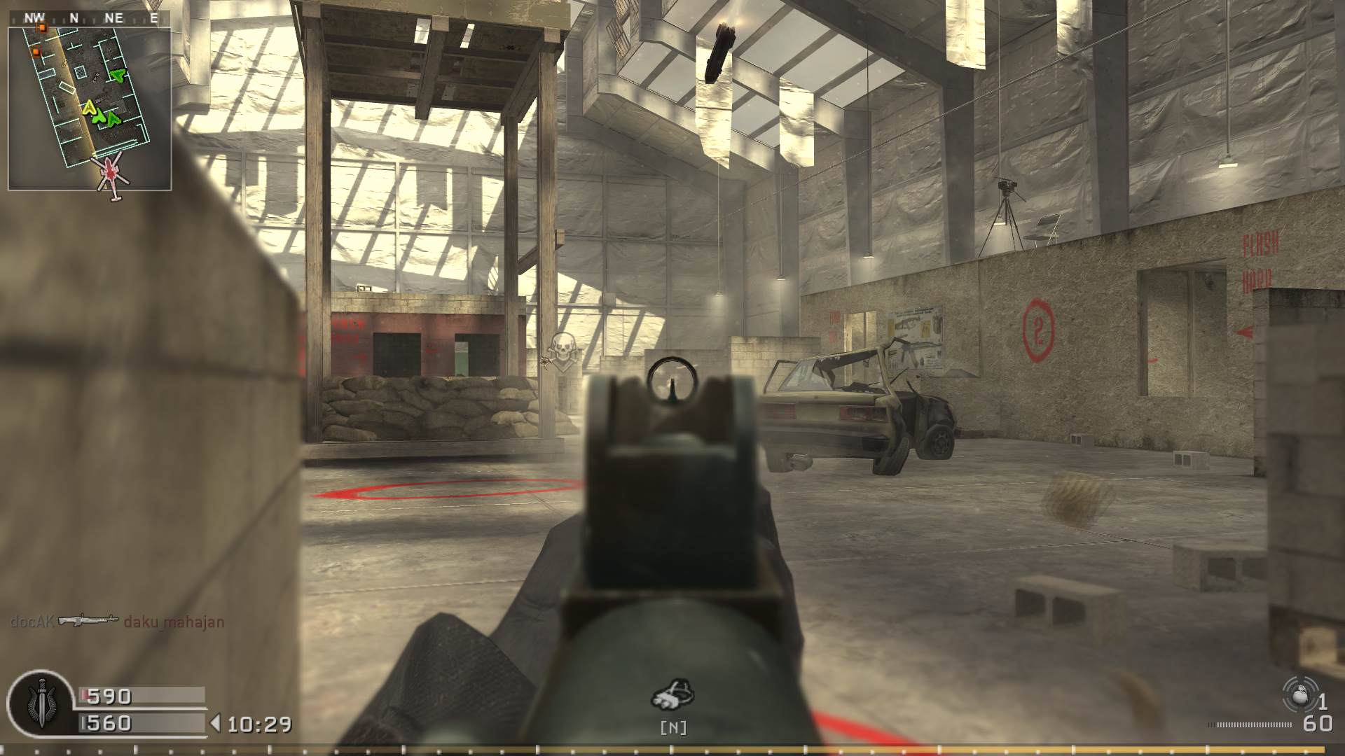 Renegade, mp_killhouse, Nebulous Gaming New Experience Server powered by Nebulous Community