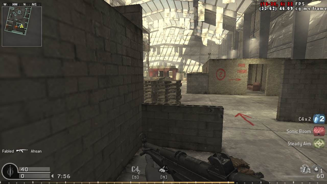 IKRAM, mp_killhouse, Nebulous Gaming FFA Server powered by Nebulous Community