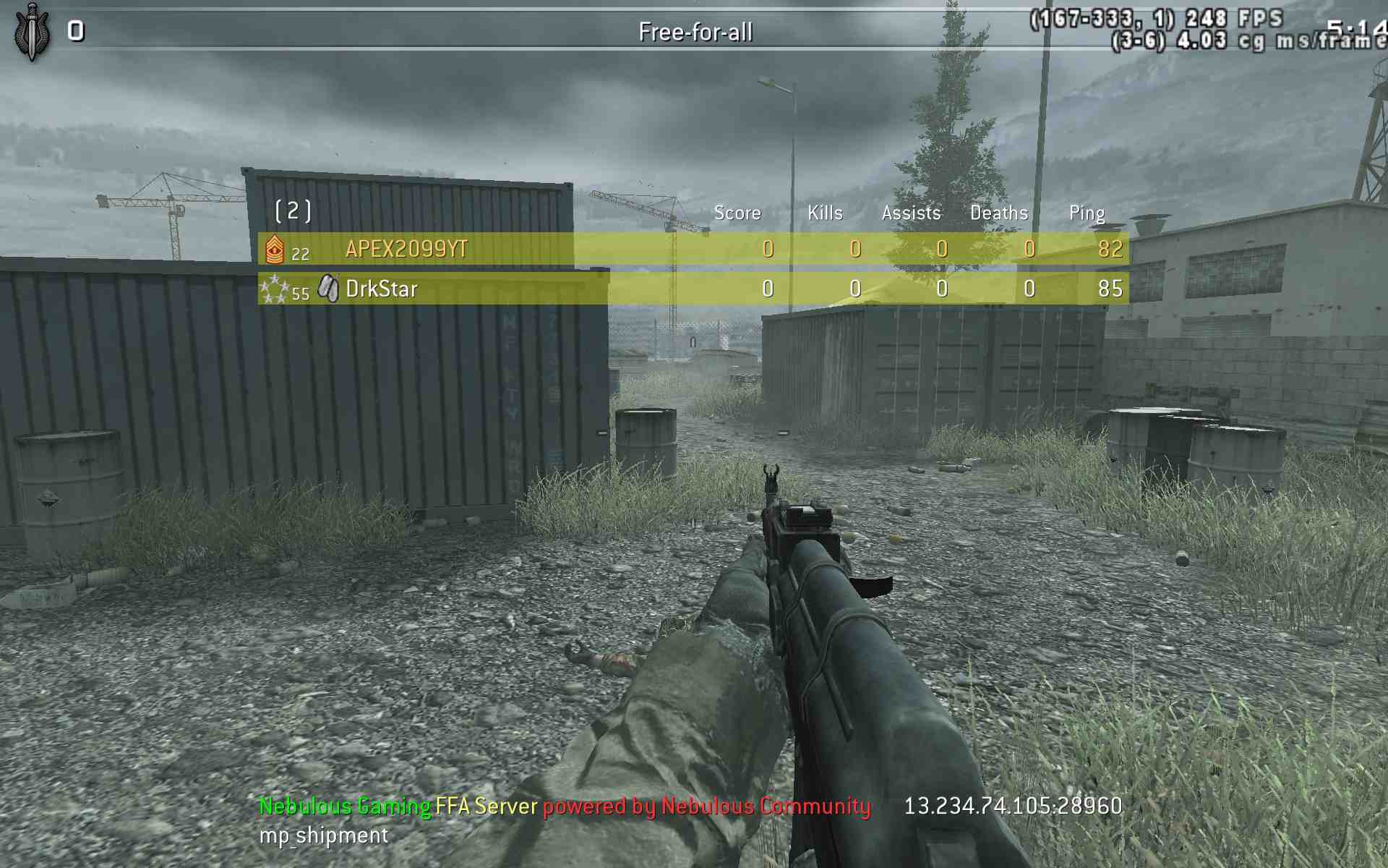 APEX2099YT, mp_shipment, Nebulous Gaming FFA Server powered by Nebulous Community