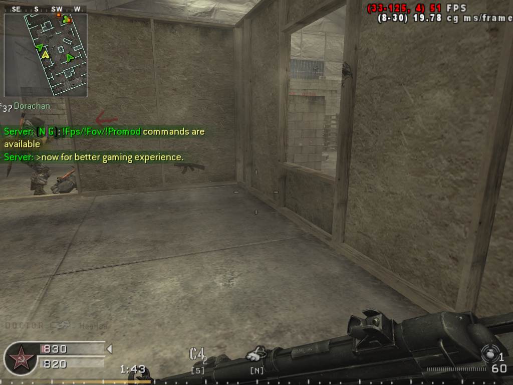 Talib, mp_killhouse, Nebulous Gaming New Experience Server powered by Nebulous Community