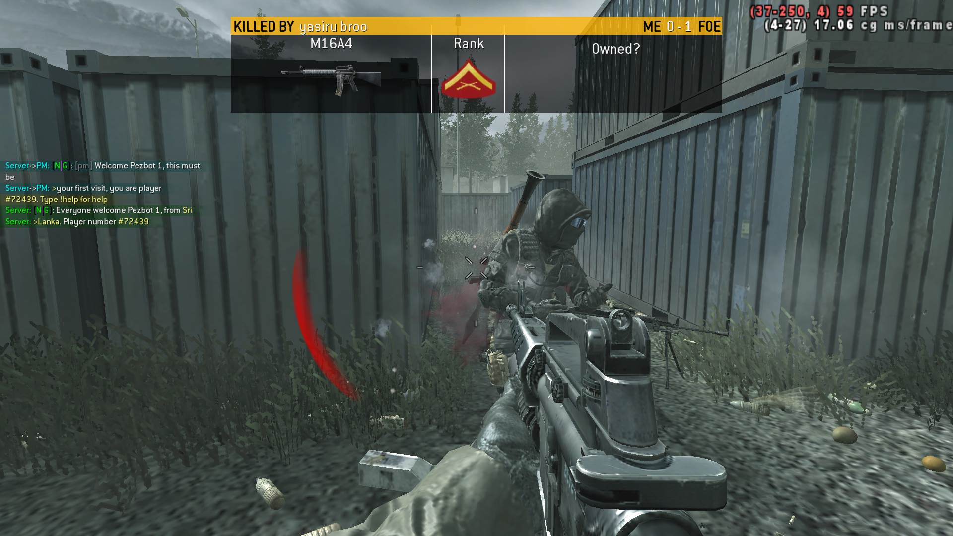 Pezbot 1, mp_shipment, Nebulous Gaming New Experience Server powered by Nebulous Community