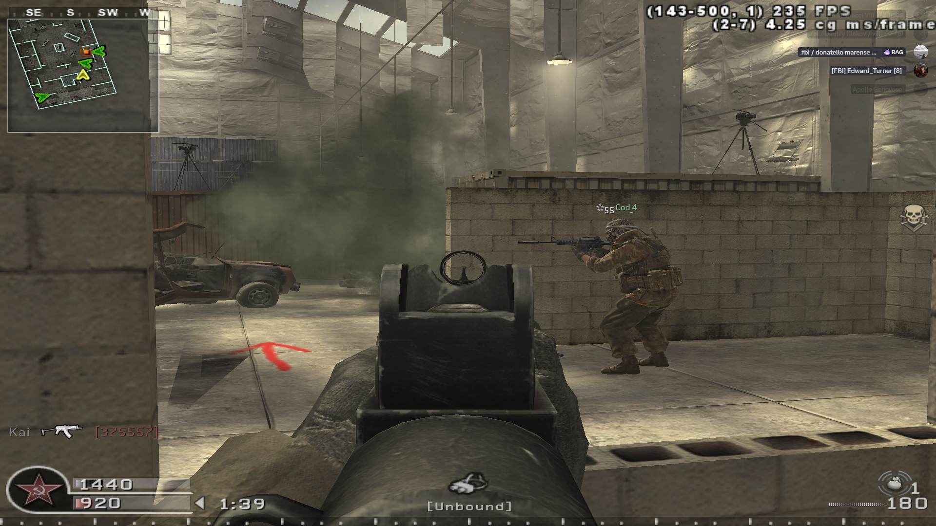 Danek, mp_killhouse, Nebulous Gaming New Experience Server powered by Nebulous Community