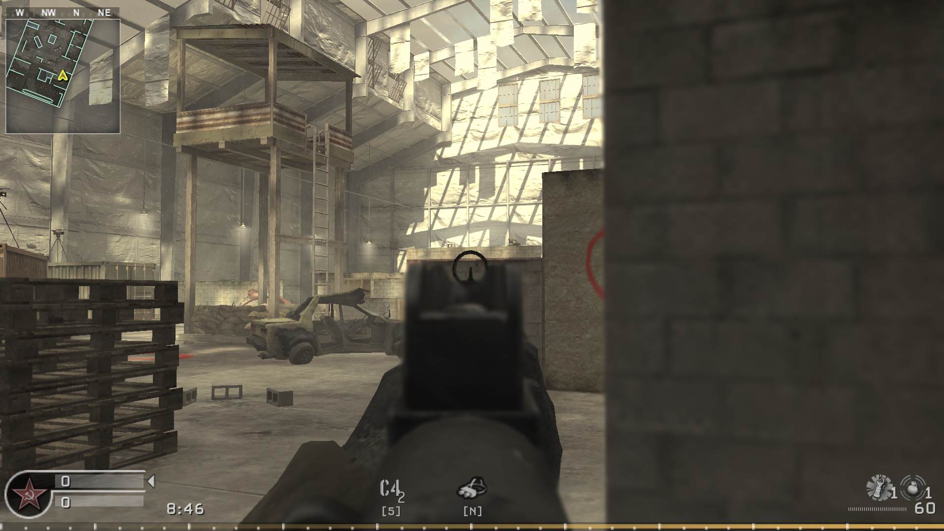 I love cod4, mp_killhouse, Nebulous Gaming FFA Server powered by Nebulous Community