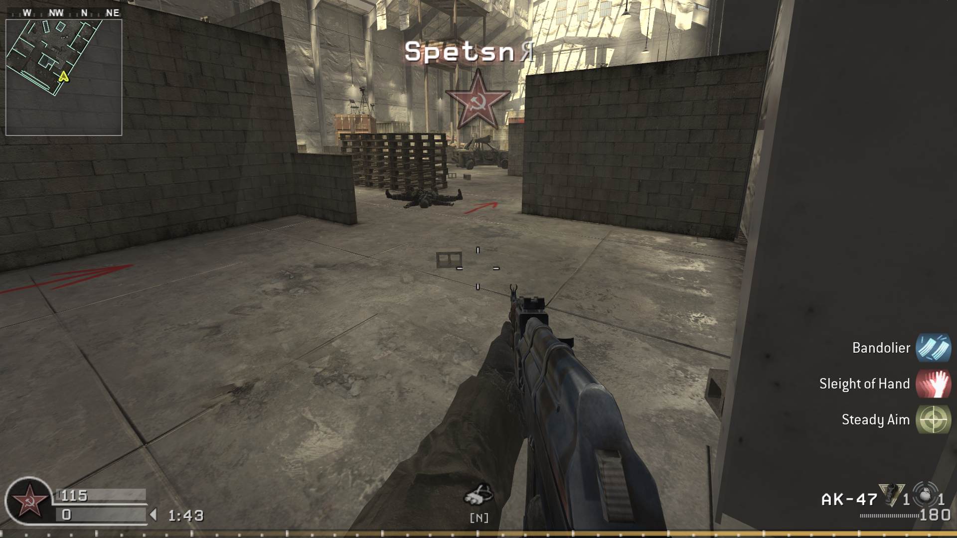 Default, mp_killhouse, Nebulous Gaming FFA Server powered by Nebulous Community