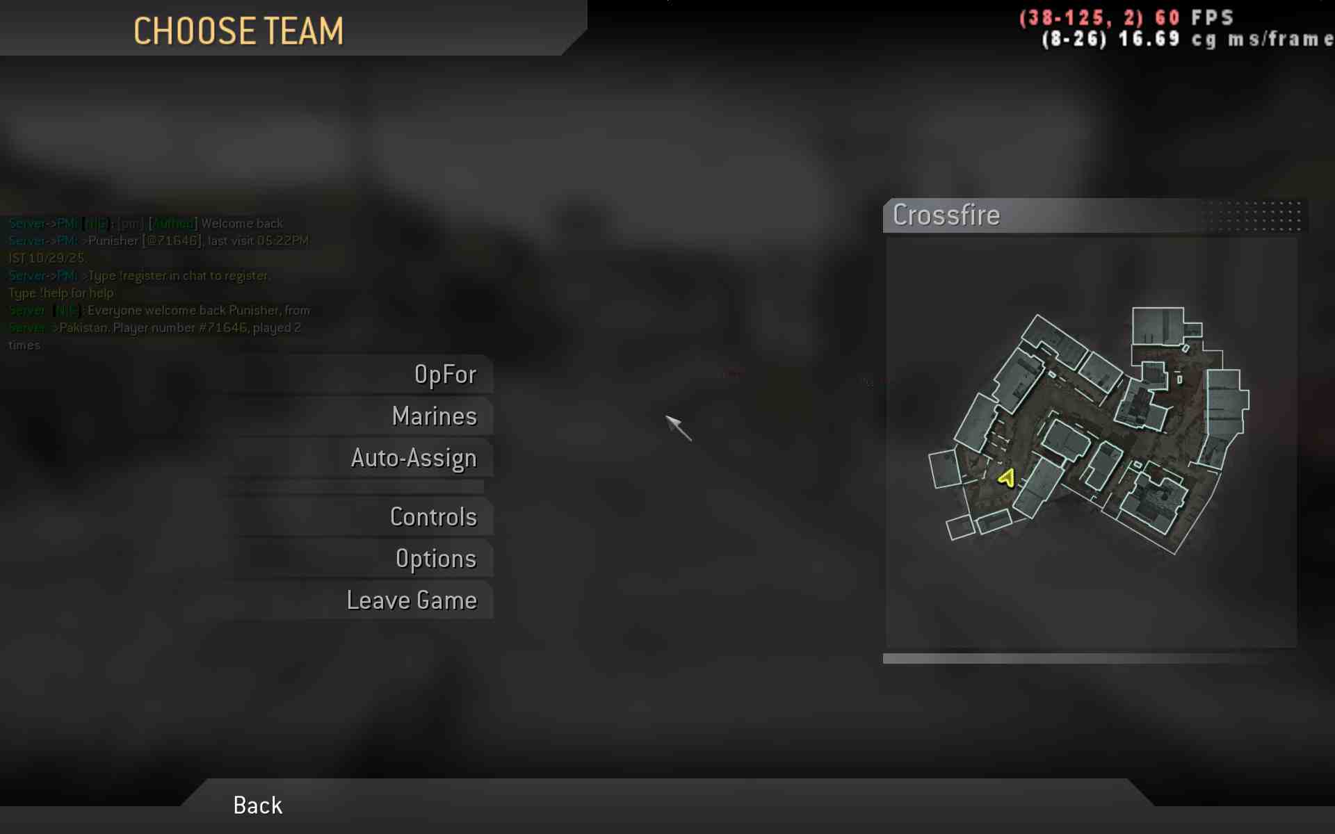 Punisher, mp_crossfire, Nebulous Gaming New Experience Server powered by Nebulous Community