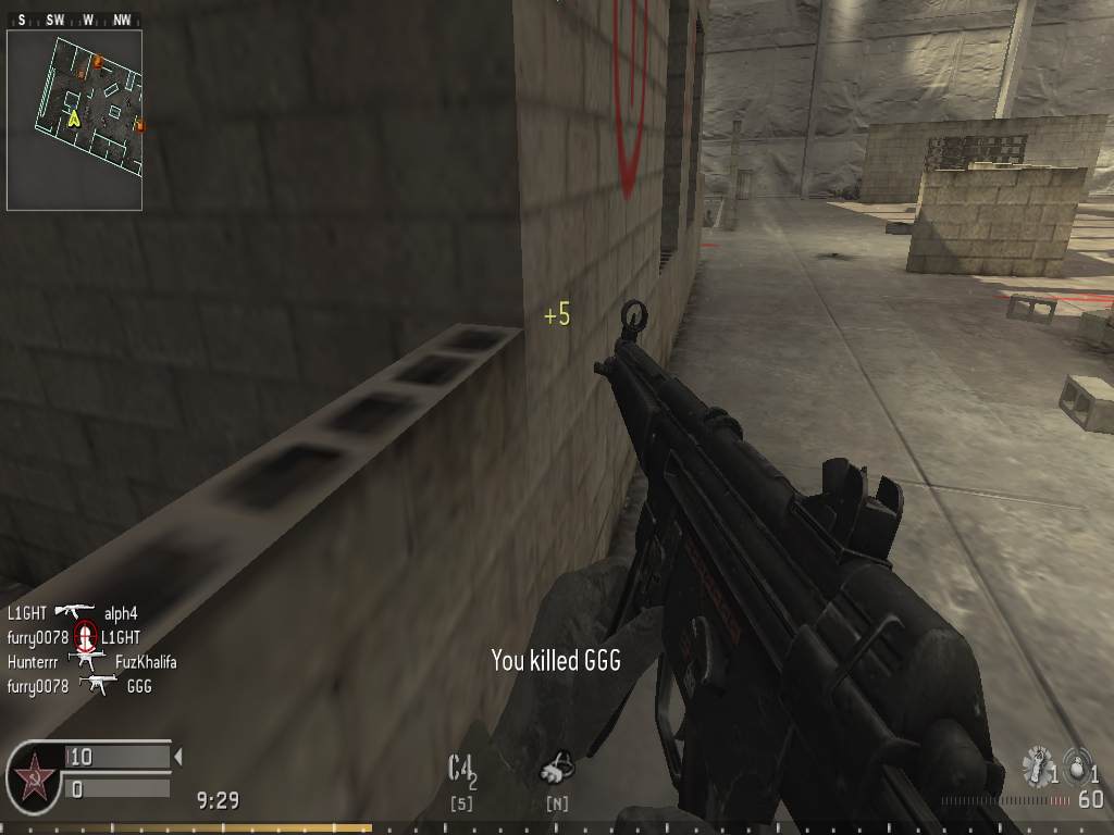 furry0078, mp_killhouse, Nebulous Gaming FFA Server powered by Nebulous Community