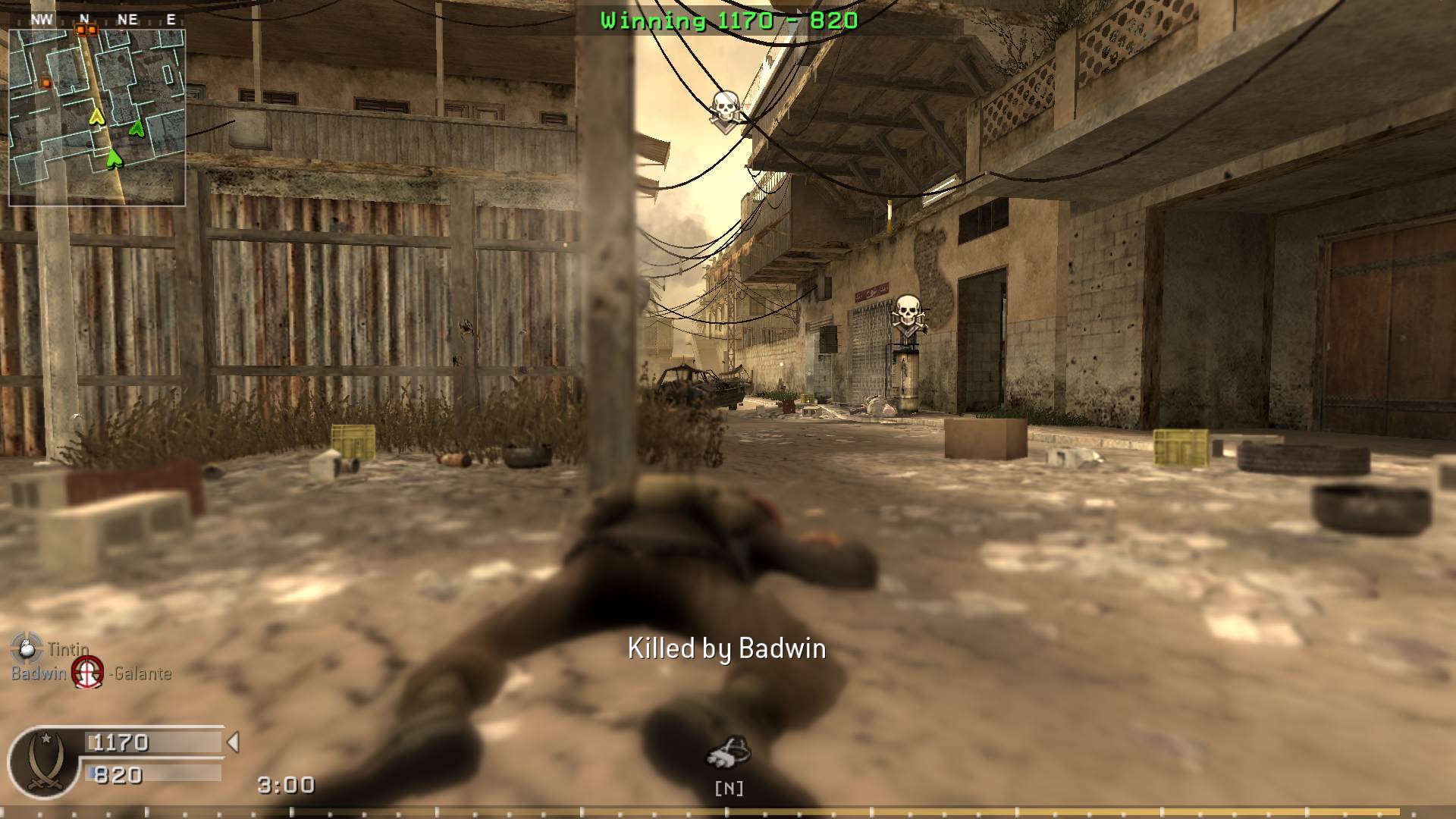 -Galante, mp_backlot, Nebulous Gaming New Experience Server powered by Nebulous Community
