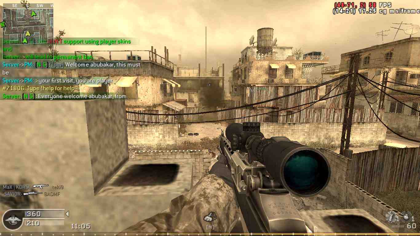 abubakar, mp_backlot, Nebulous Gaming New Experience Server powered by Nebulous Community