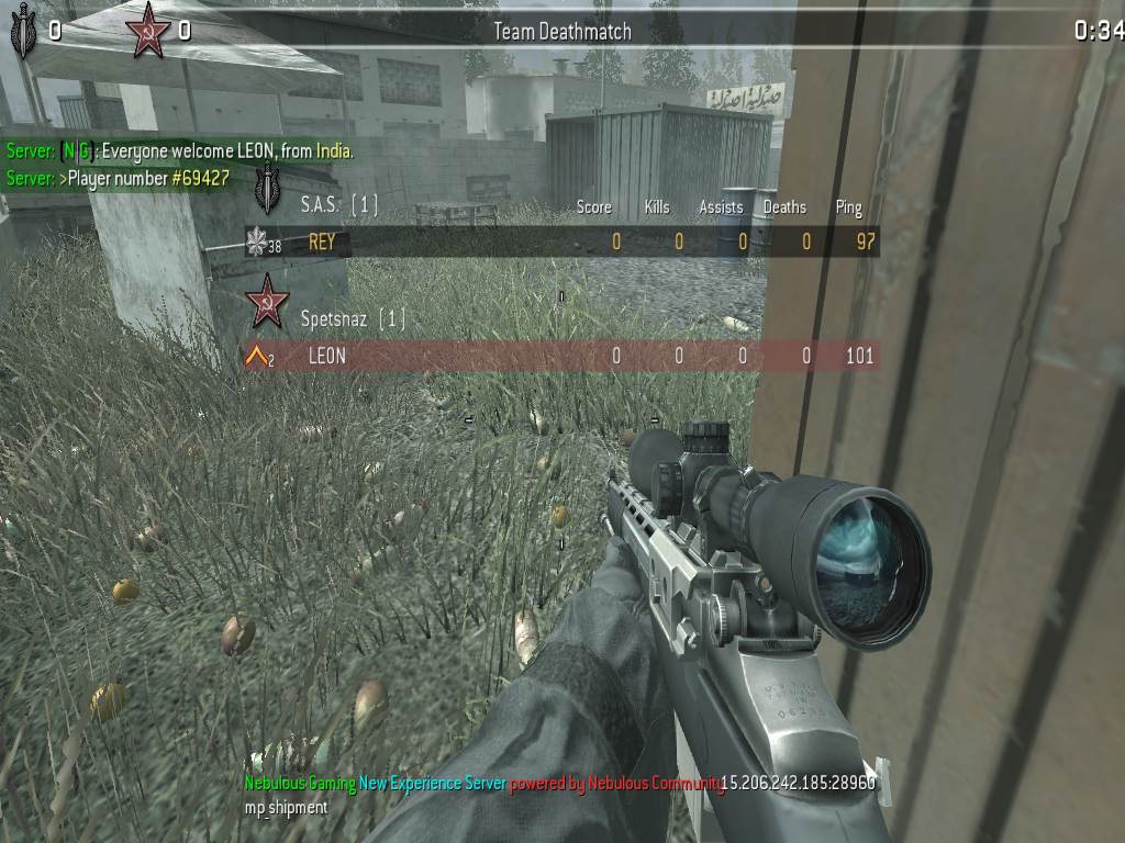 REY, mp_shipment, Nebulous Gaming New Experience Server powered by Nebulous Community