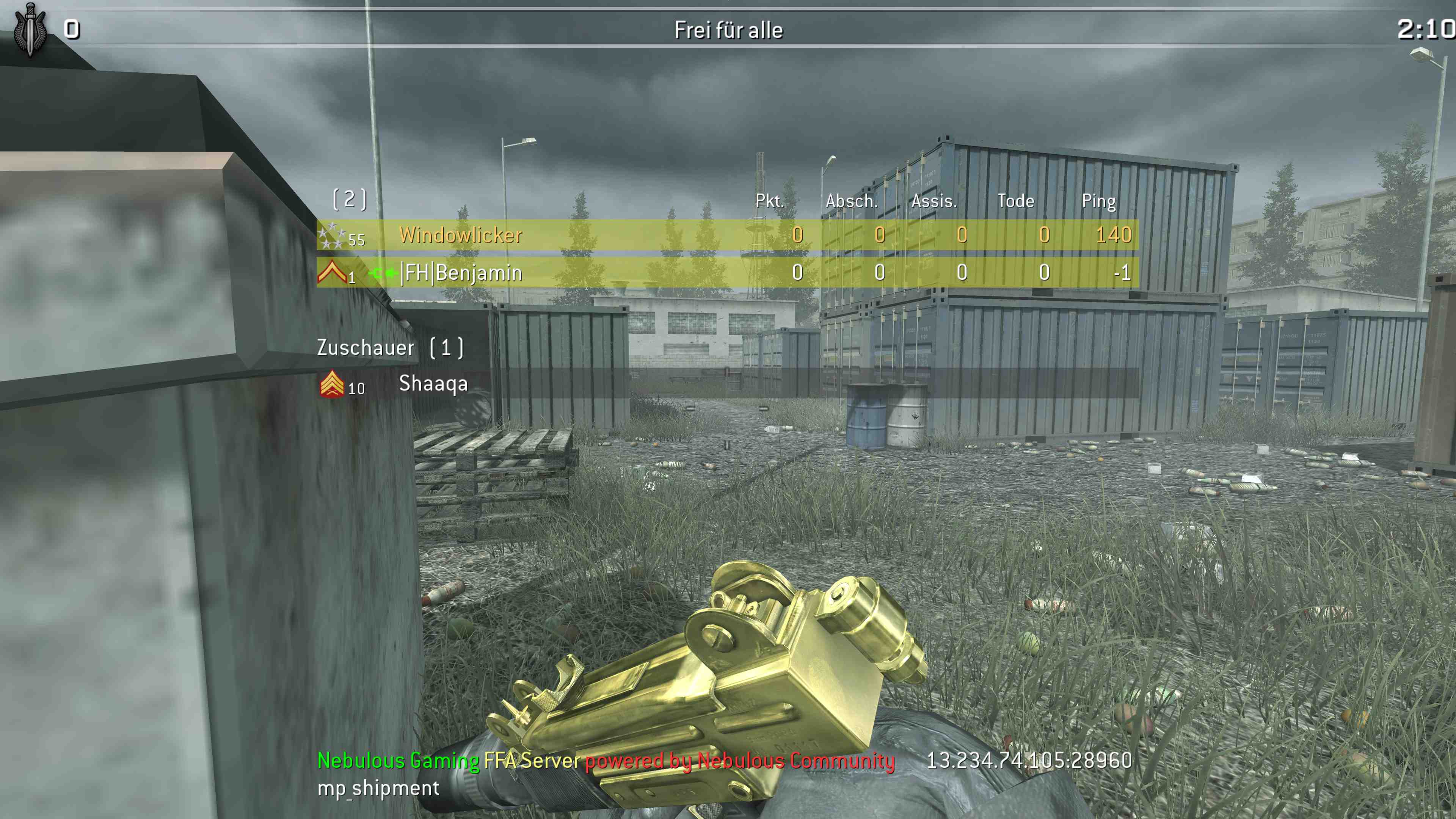 Windowlicker, mp_shipment, Nebulous Gaming FFA Server powered by Nebulous Community