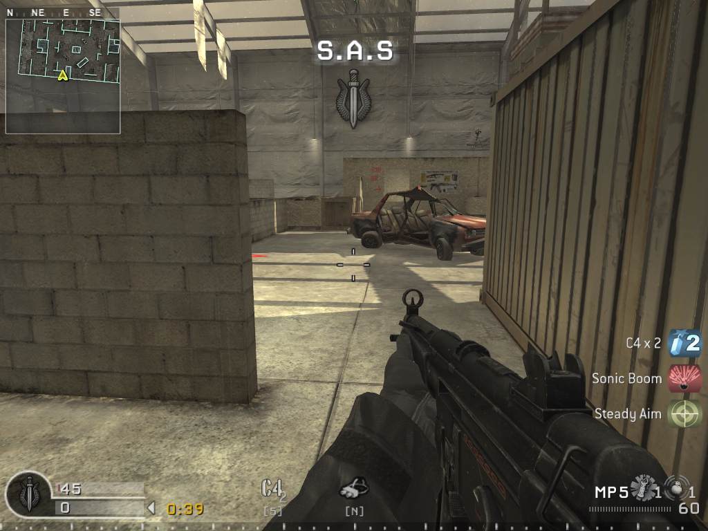 Ghost, mp_killhouse, Nebulous Gaming FFA Server powered by Nebulous Community