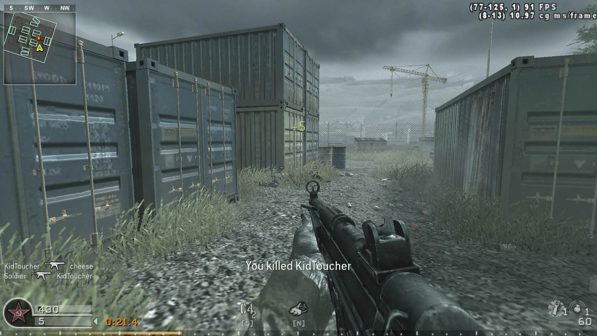 Soldier, mp_killhouse, Nebulous Gaming FFA Server powered by Nebulous Community