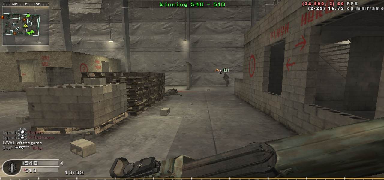 Ghost, mp_killhouse, Nebulous Gaming New Experience Server powered by Nebulous Community