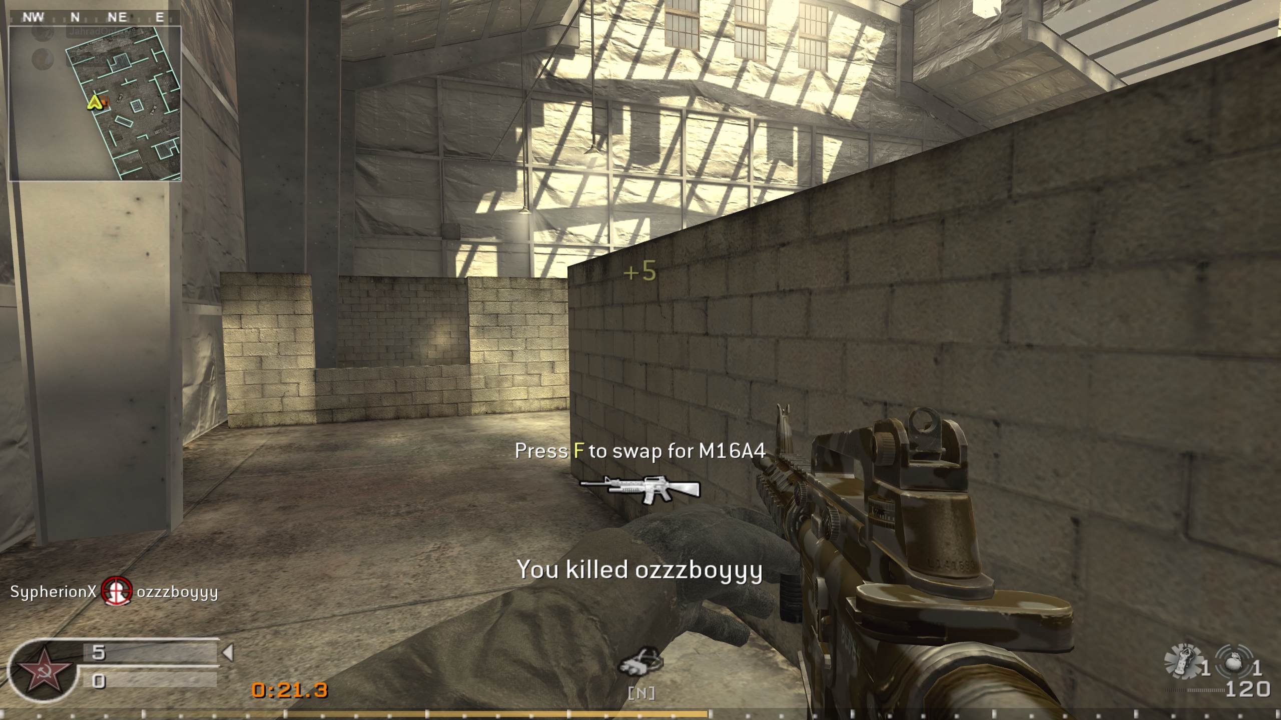SypherionX, mp_shipment, Nebulous Gaming FFA Server powered by Nebulous Community