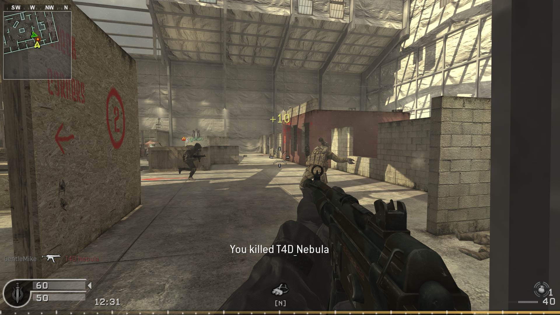 GentleMike, mp_killhouse, Nebulous Gaming New Experience Server powered by Nebulous Community