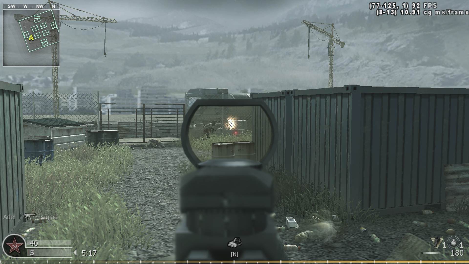 CoD4, mp_shipment, Nebulous Gaming FFA Server powered by Nebulous Community