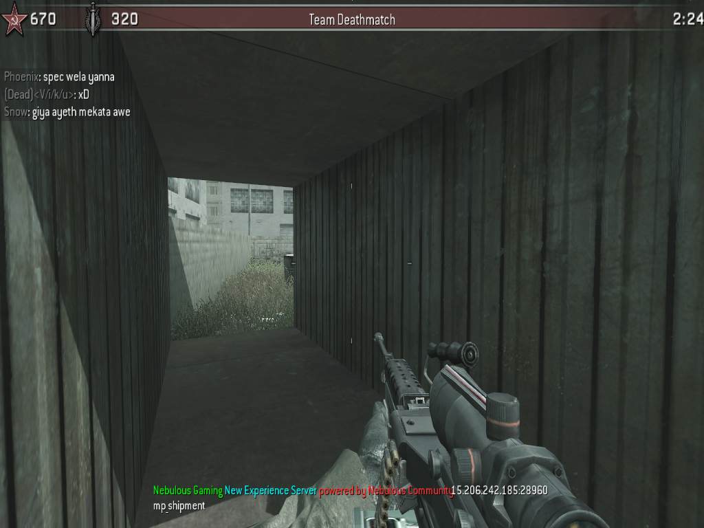 ALI, mp_shipment, Nebulous Gaming New Experience Server powered by Nebulous Community
