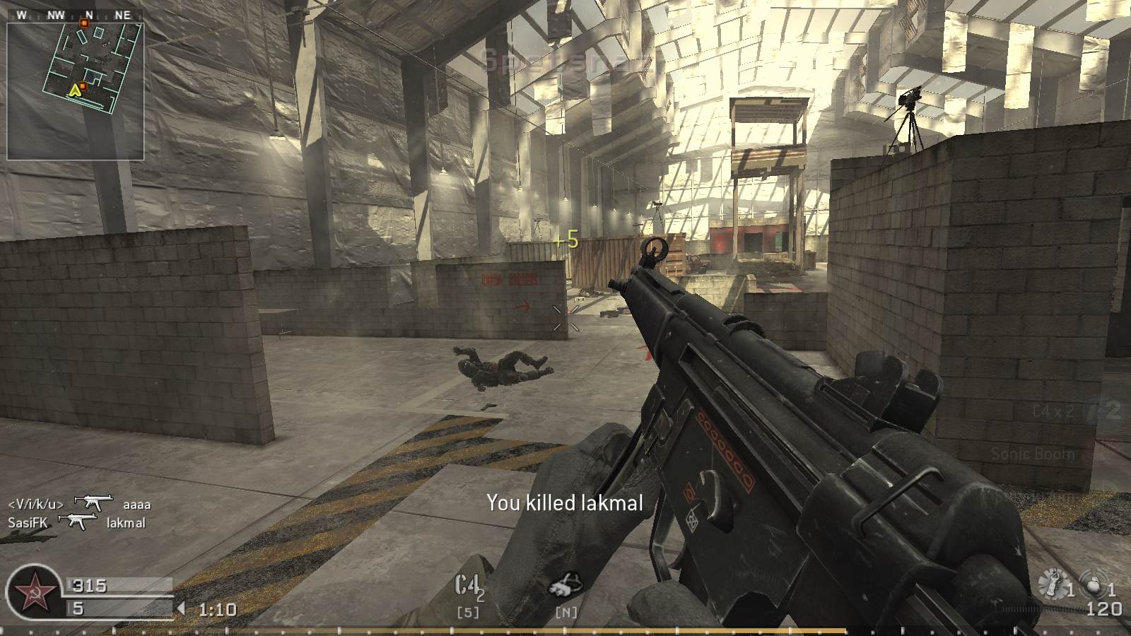 SasiFK, mp_killhouse, Nebulous Gaming FFA Server powered by Nebulous Community